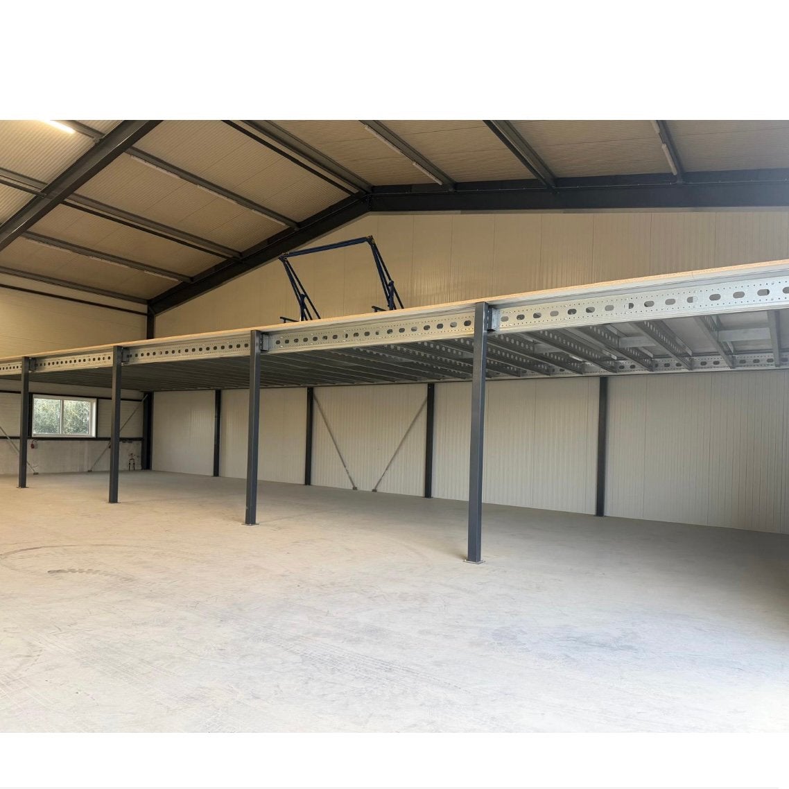 Magazijnvloer Verdiepingsvloer 125 m2, Tuin en Terras, Ophalen, Zo goed als nieuw