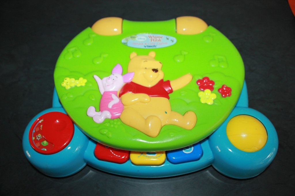 Winnie the Pooh Laptop Vtech, Ophalen, Gebruikt, 6 maanden tot 2 jaar