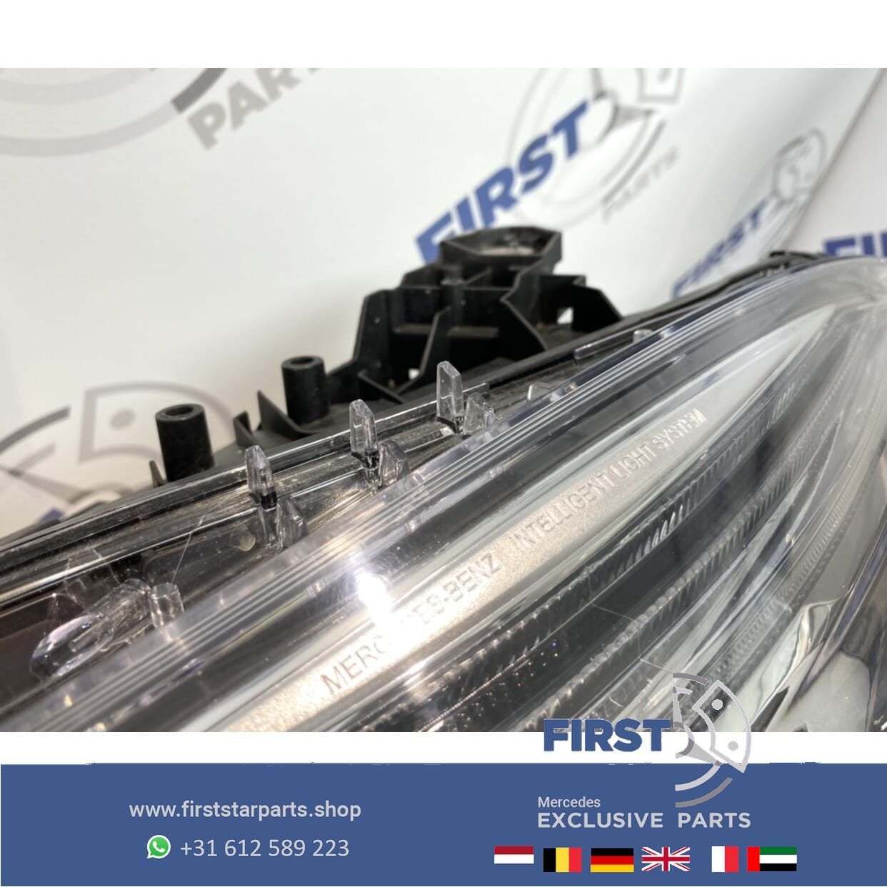 W117 C117 CLA45 AMG ILS KOPLAMP LINKS RODE RING AMG originee, Gebruikt, -, Ophalen of Verzenden, -