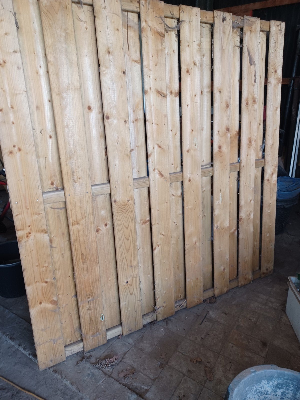 Tuinschutting, Tuin en Terras, Ophalen, 1 tot 2 meter, Minder dan 3 meter, Nieuw