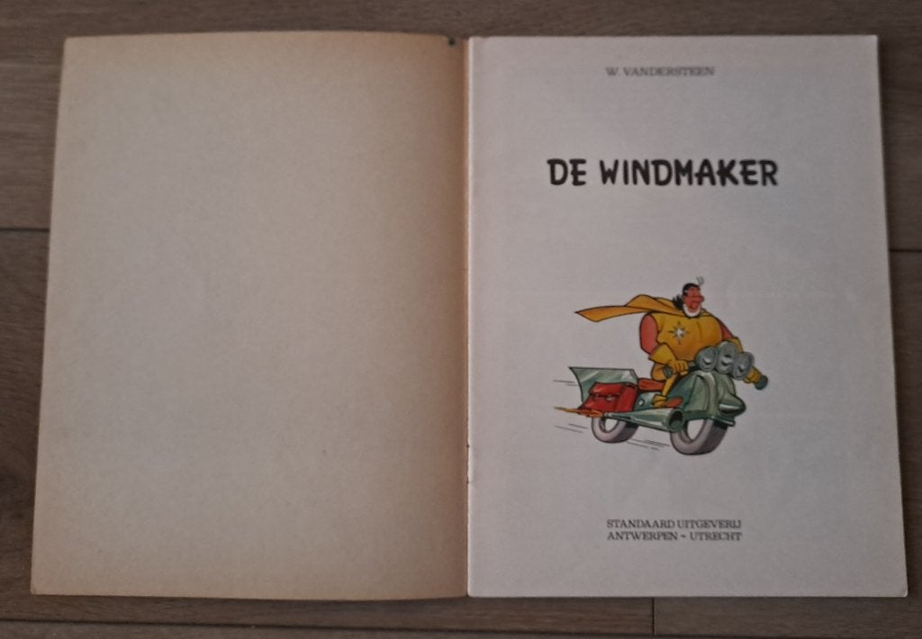 61 - Jerom - De Windmaker, Boeken, Gelezen, Willy Vandersteen, Eén stripboek, Ophalen of Verzenden