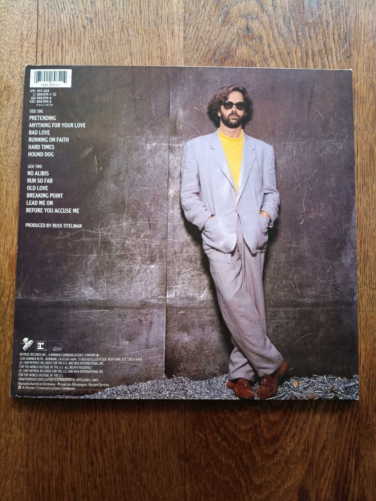 33 T vinyl Eric Clapton, LP, Gebruikt, Overige formaten, Ophalen of Verzenden