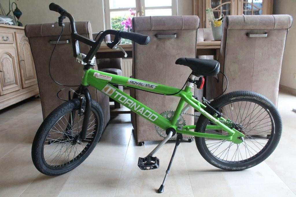 groene Royal Bugatti 20" tornado, Fietsen en Brommers, Ophalen, Gebruikt, Staal, Velgrem