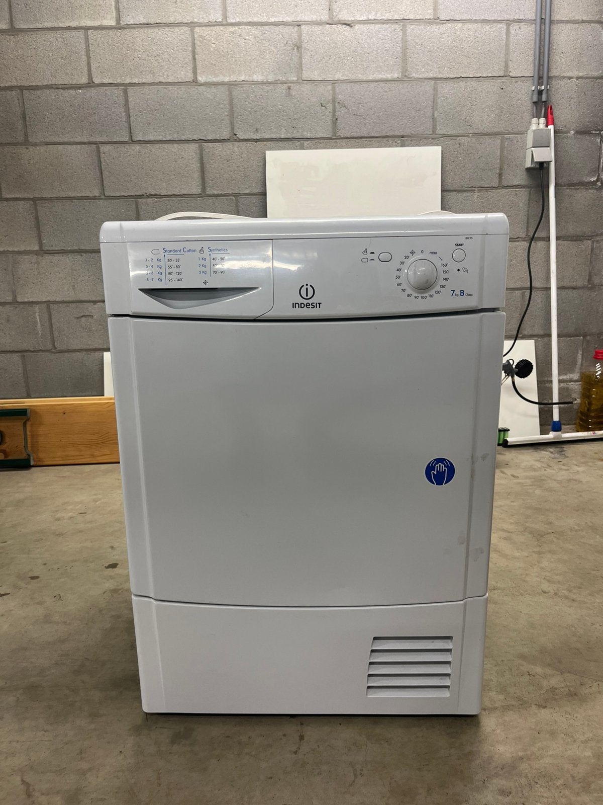 Indesit Condensdroogkast – 7 kg – Klasse B (Nette staat), Enlèvement, Comme neuf