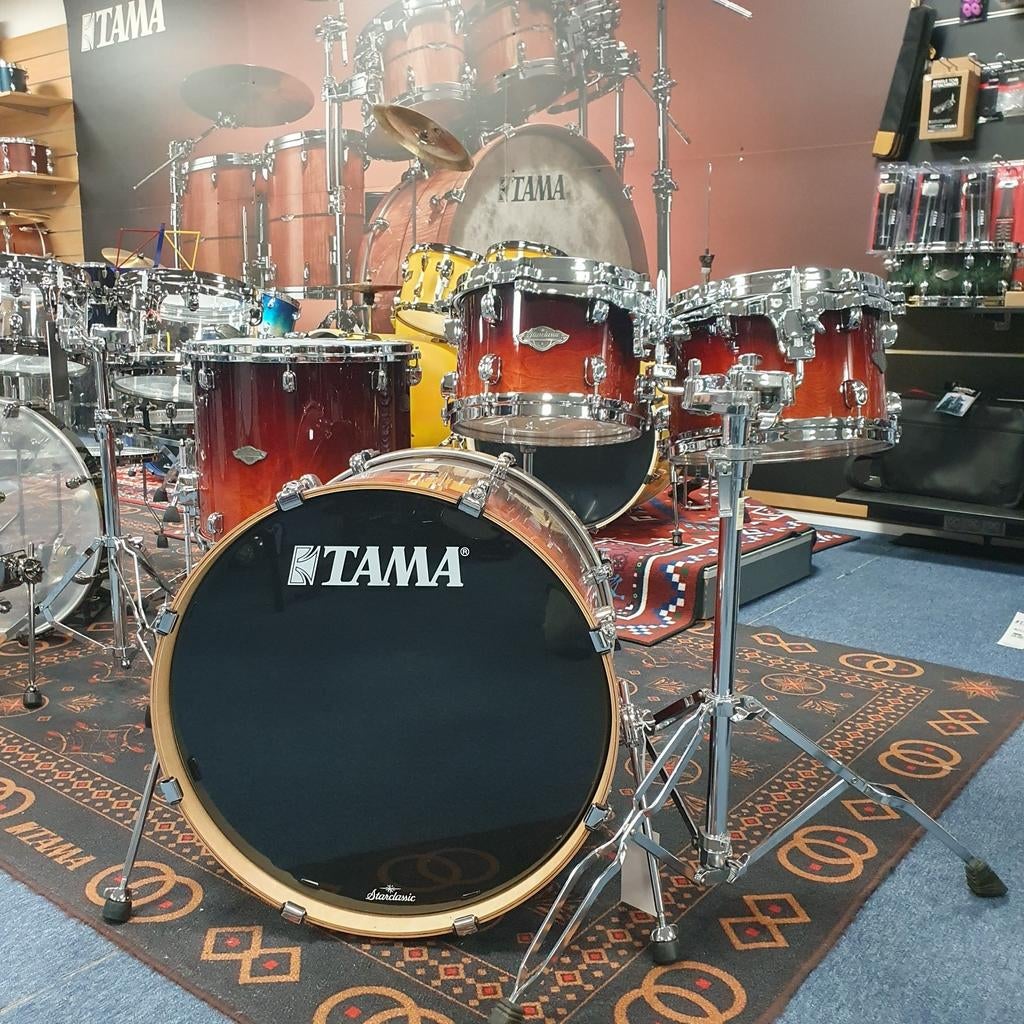 Tama Starclassic Performer: dark cherry fade, Muziek en Instrumenten, Drumstellen en Slagwerk, Ophalen of Verzenden, Tama