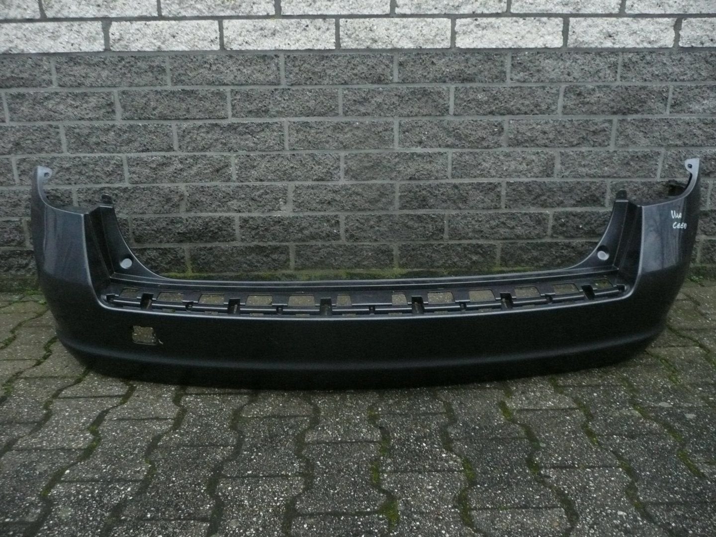 Volkswagen Sharan Bumper Achterbumper 7N0807421 PDC Gaten, Gebruikt, -, Volkswagen, -