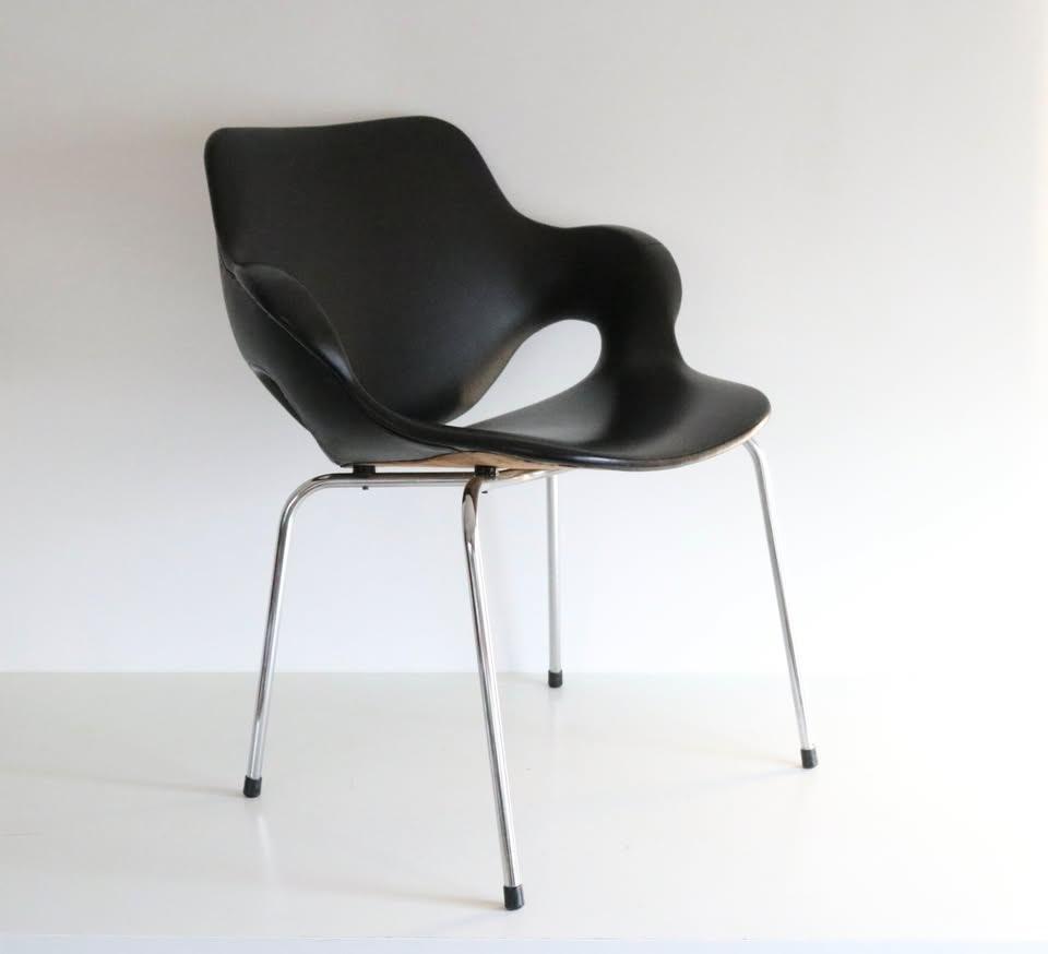 Vintage Meurop buisframe stoel / boris tabacoff stijl, Ophalen, Huis en Inrichting