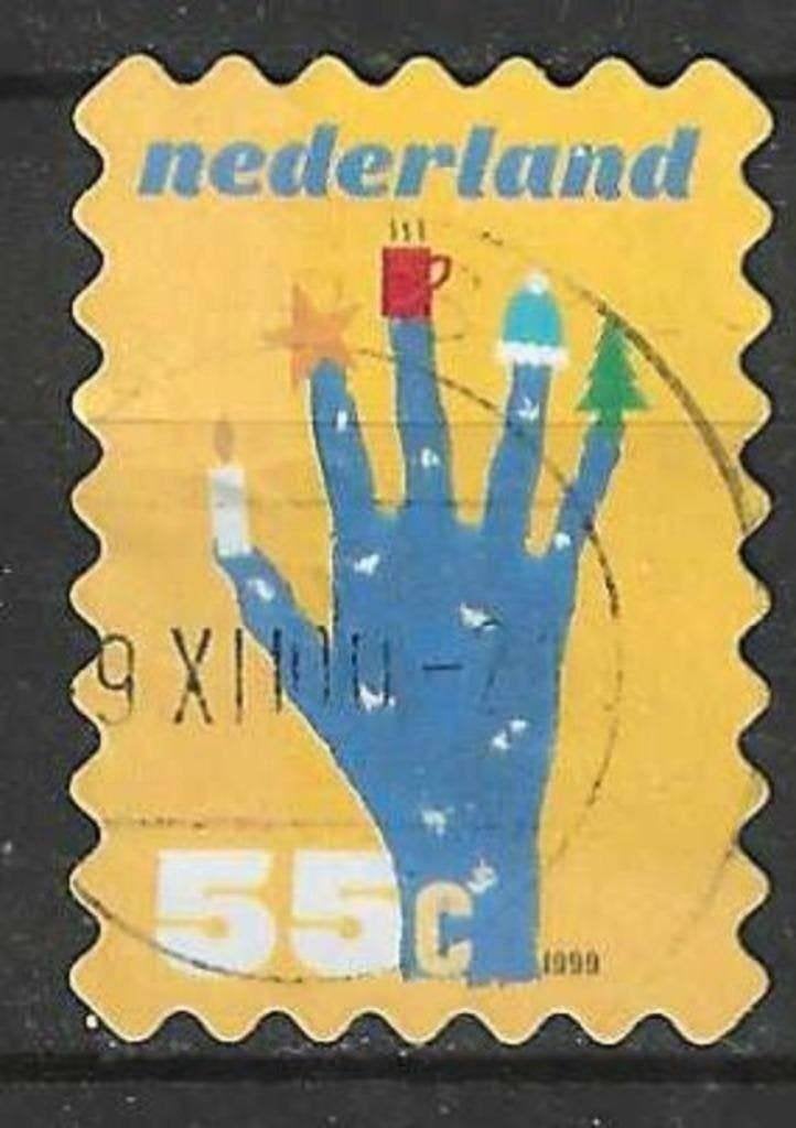 Pays-Bas 1999 - Yvert 1737 - Fêtes de fin d'année (ST), Timbres & Monnaies, Timbres | Pays-Bas, Envoi, Affranchi