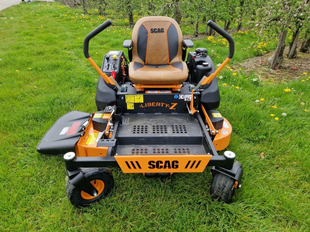 Zeroturn SCAG LIBERTY Z 48", Tuin en Terras, Zitmaaiers, Nieuw, 120 cm of meer, Elektrische starter, Mulchfunctie, Ophalen