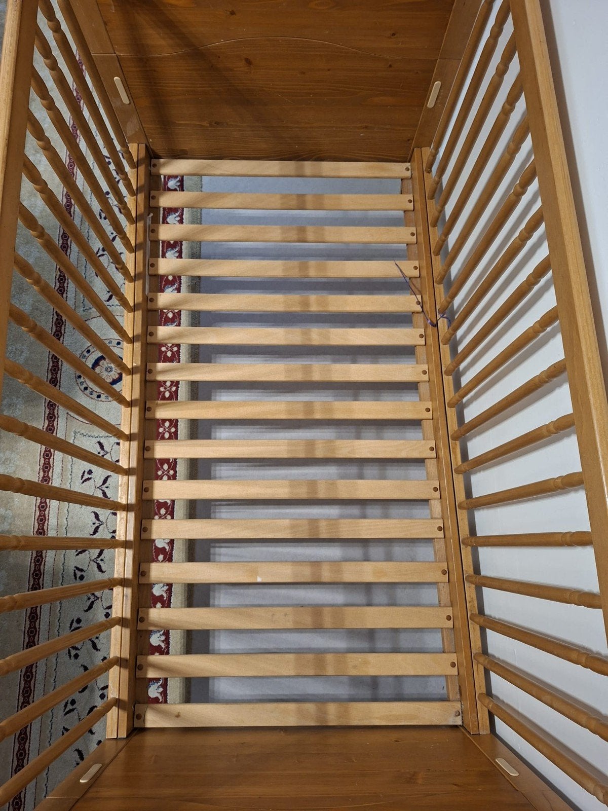 Babybed, Ophalen