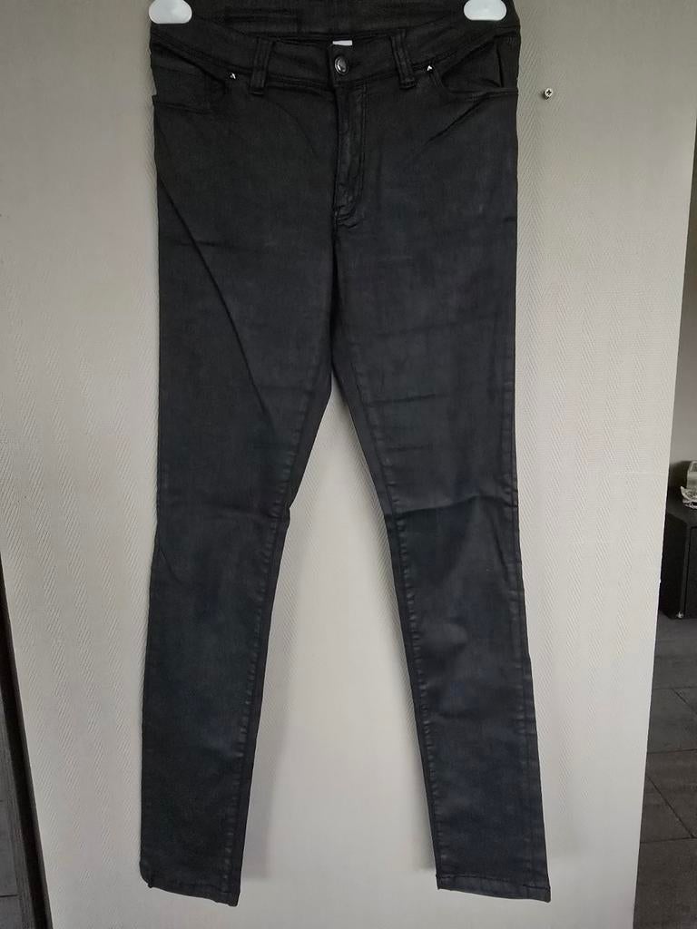 Zwarte stretch en skinny broek D.T.C maat 36, Kleding | Dames, Zwart, Ophalen of Verzenden, W28 - W29 (confectie 36), D.T.C