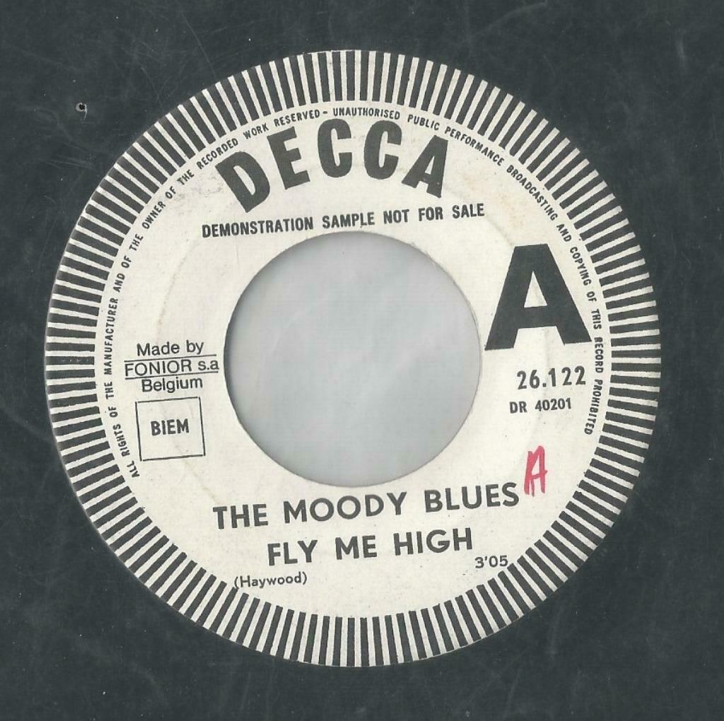 The Moody Blues – Fly me high – Single - DJ, Ophalen of Verzenden, Gebruikt, Pop