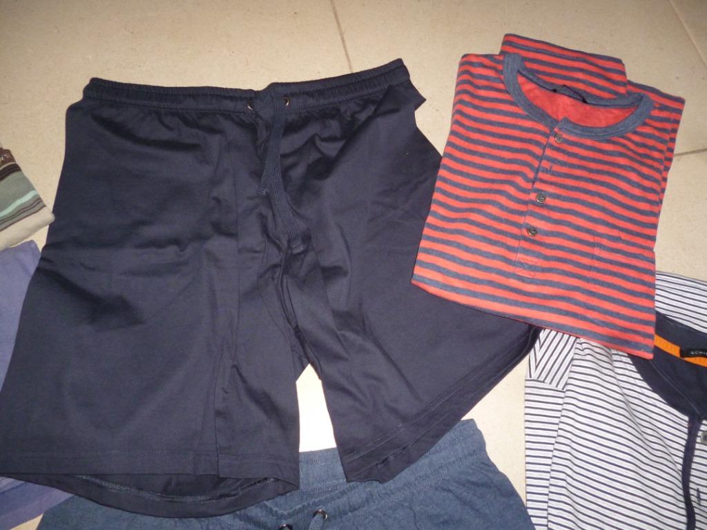 pyjama heren zomerpyjama korte broek en vest korte mouwen, Ophalen of Verzenden