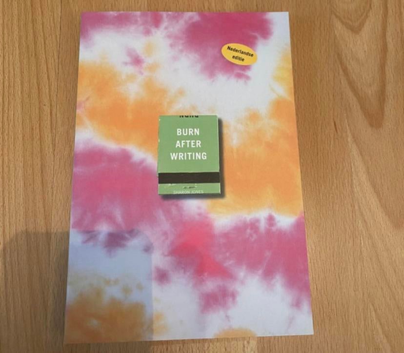 Notitieboekje “burn after writing” nieuw, Diversen, Notitieboeken, Ophalen, Zo goed als nieuw