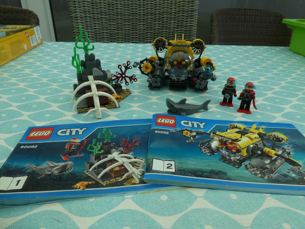 Lego City 60092 Onderzee team, Ophalen, Gebruikt, Complete set, Lego