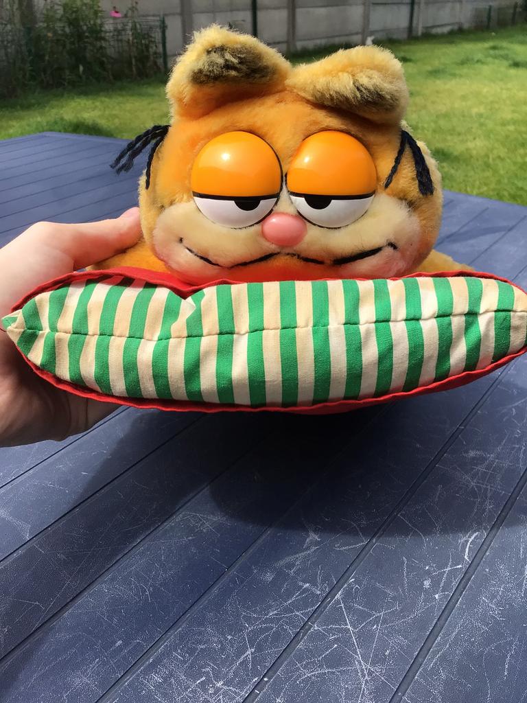 Liggende Garfield op kussen, Collections, Enlèvement, Garfield, Comme neuf, Autres types