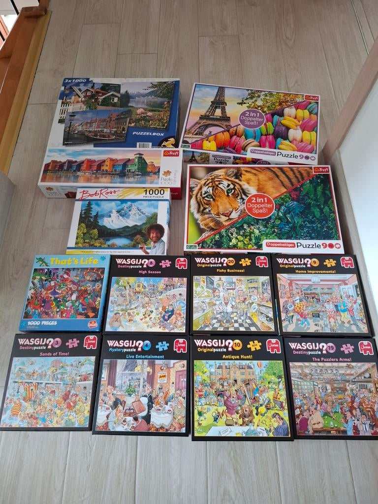 Puzzle à vendre, Enlèvement