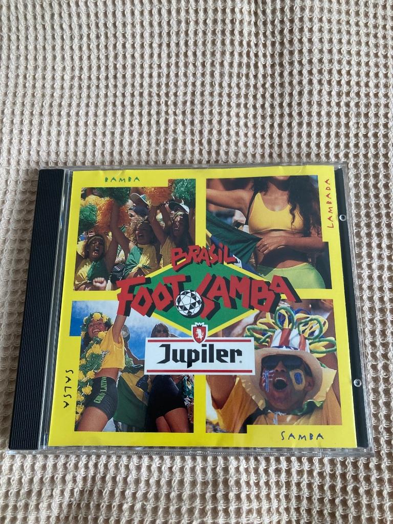 Brasil Foot samba Jupiler CD, Enlèvement ou Envoi, Comme neuf, Latino et Salsa