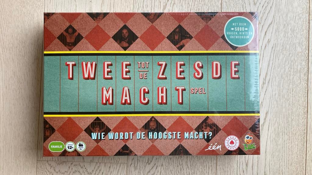 Twee tot de zesde macht - nieuw in folie, Cinq joueurs ou plus, Enlèvement, Neuf, Tulip Games