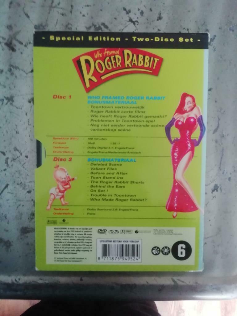 Who framed Roger Rabbit, Vanaf 6 jaar, Ophalen of Verzenden