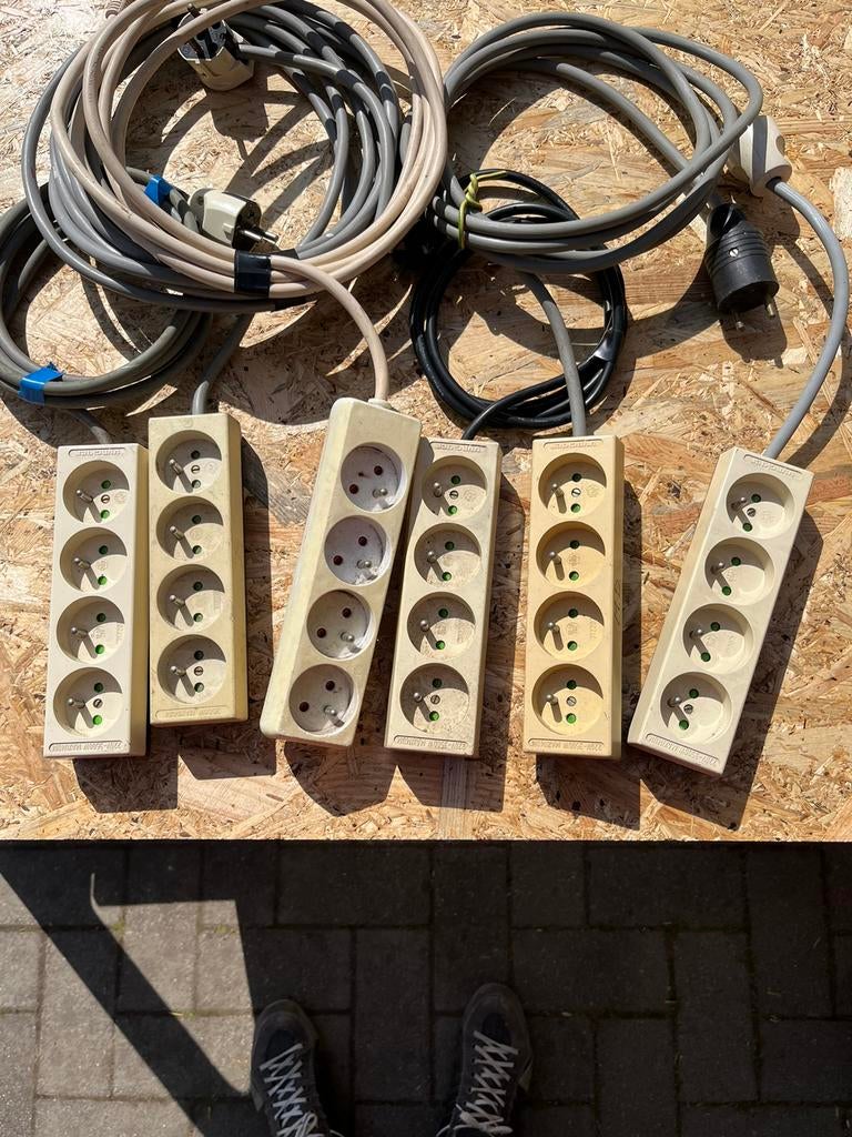 Tafel contactdozen, Muziek en Instrumenten, Ophalen, Gebruikt
