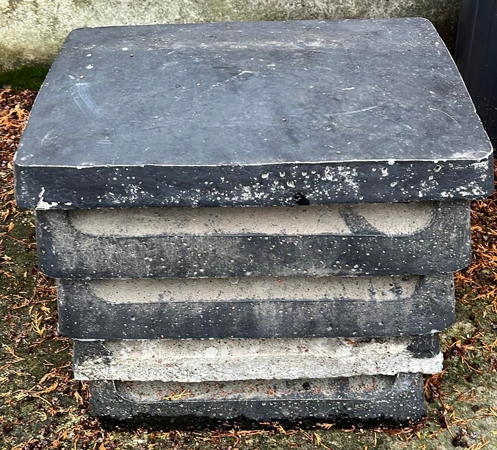 Schouwdeksel beton - 43cm breed - 29cm diep - 42cm hoog, Ophalen, Zo goed als nieuw