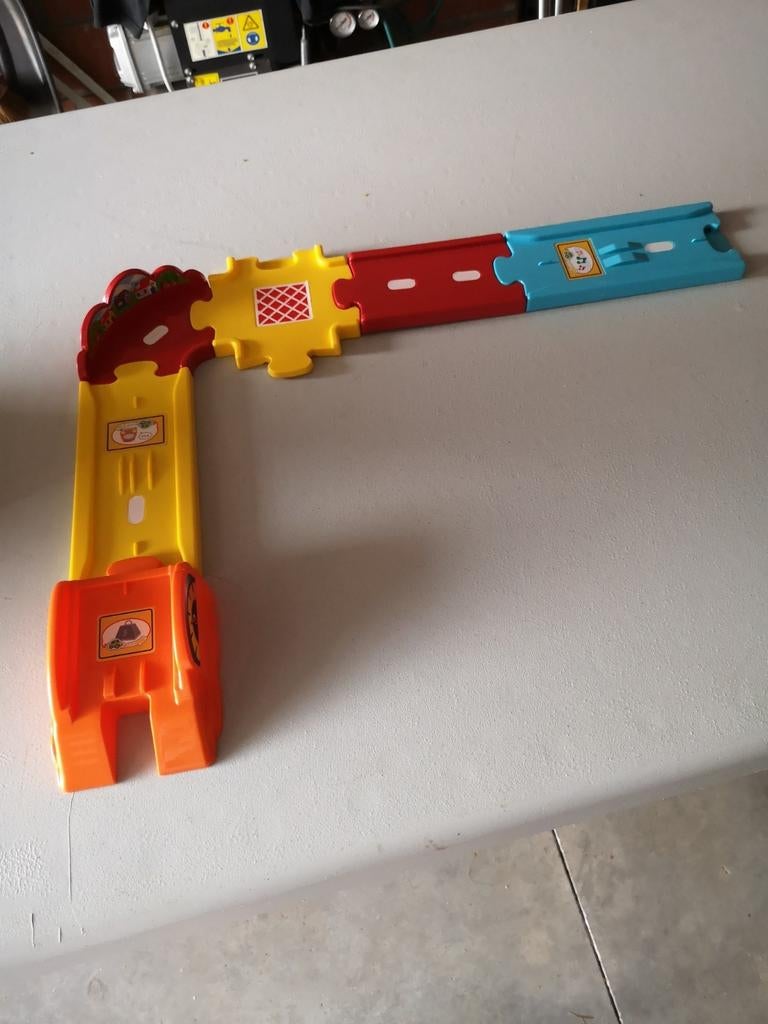 Autobaan Vtech toet toet auto, Ophalen of Verzenden, Gebruikt