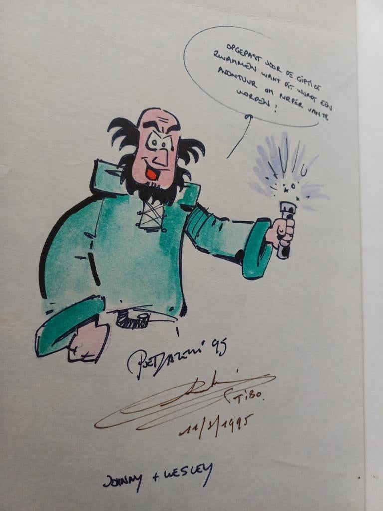 Lot 12 - leuke varia van 36 strips - 1 met opdrachttekening, Meerdere stripboeken, Ophalen of Verzenden, Zo goed als nieuw