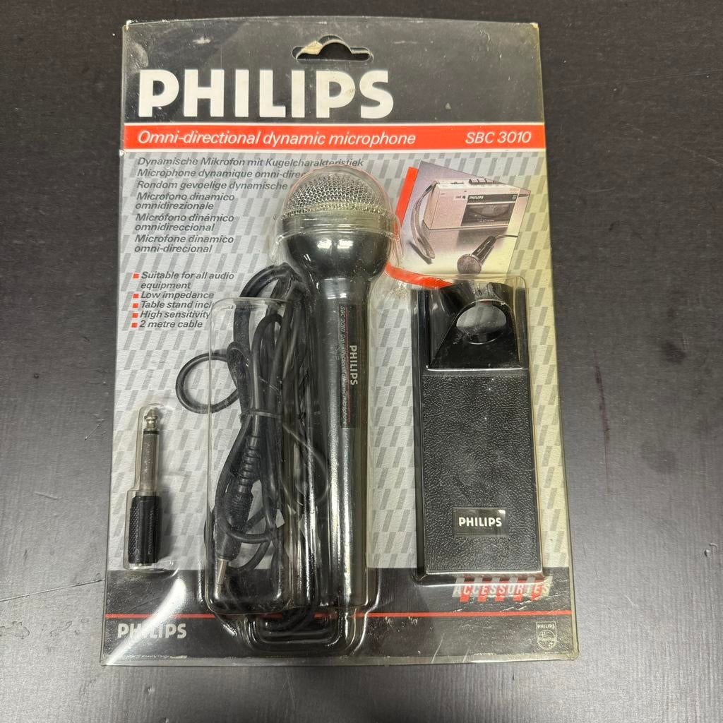 Philips SBC3010 - Omnidirectioneel microfoon, Muziek en Instrumenten, Ophalen of Verzenden, Nieuw