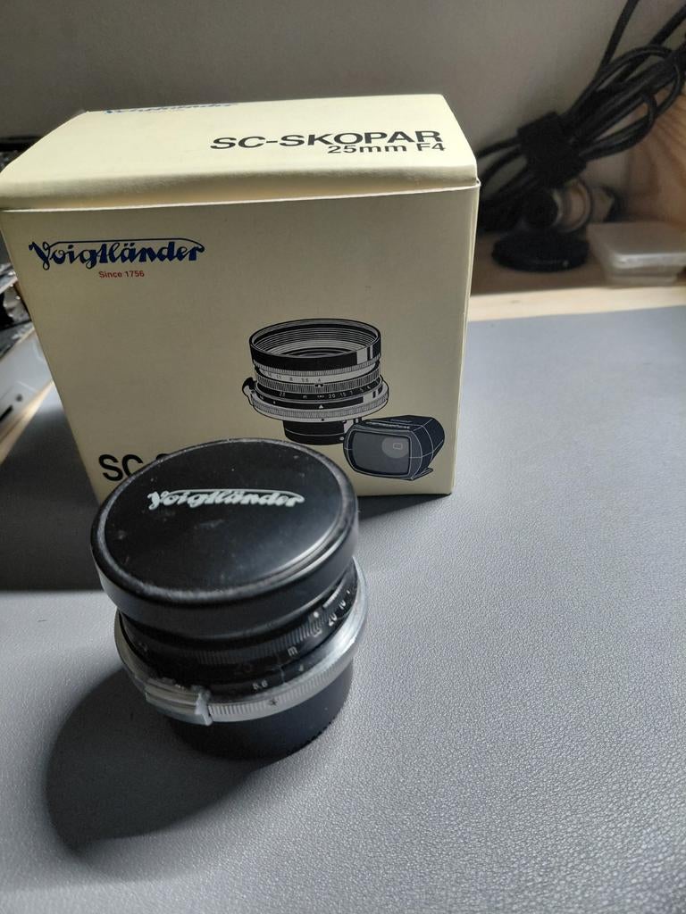 Nikon S rangefinder, Voigtlander SC-skoper, Audio, Tv en Foto, Foto | Lenzen en Objectieven, Ophalen