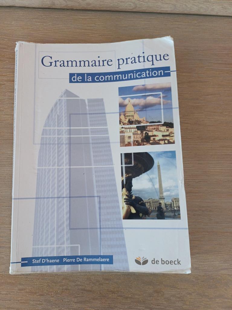 Grammaire pratique de la communication, Livres, Enlèvement ou Envoi, Français, De Boeck, Utilisé