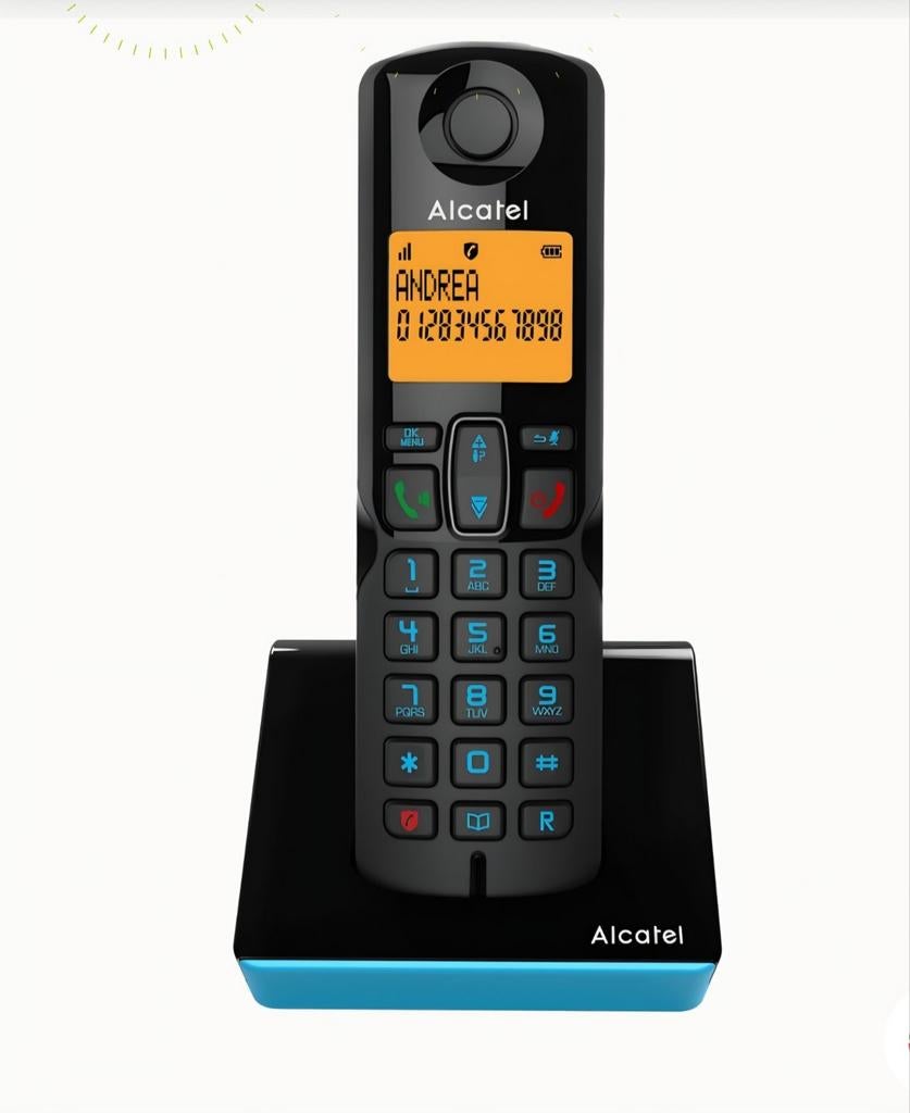 Alcatel S280 SOLO BLUE, Telecommunicatie, Vaste telefoons | Handsets en Draadloos, Ophalen
