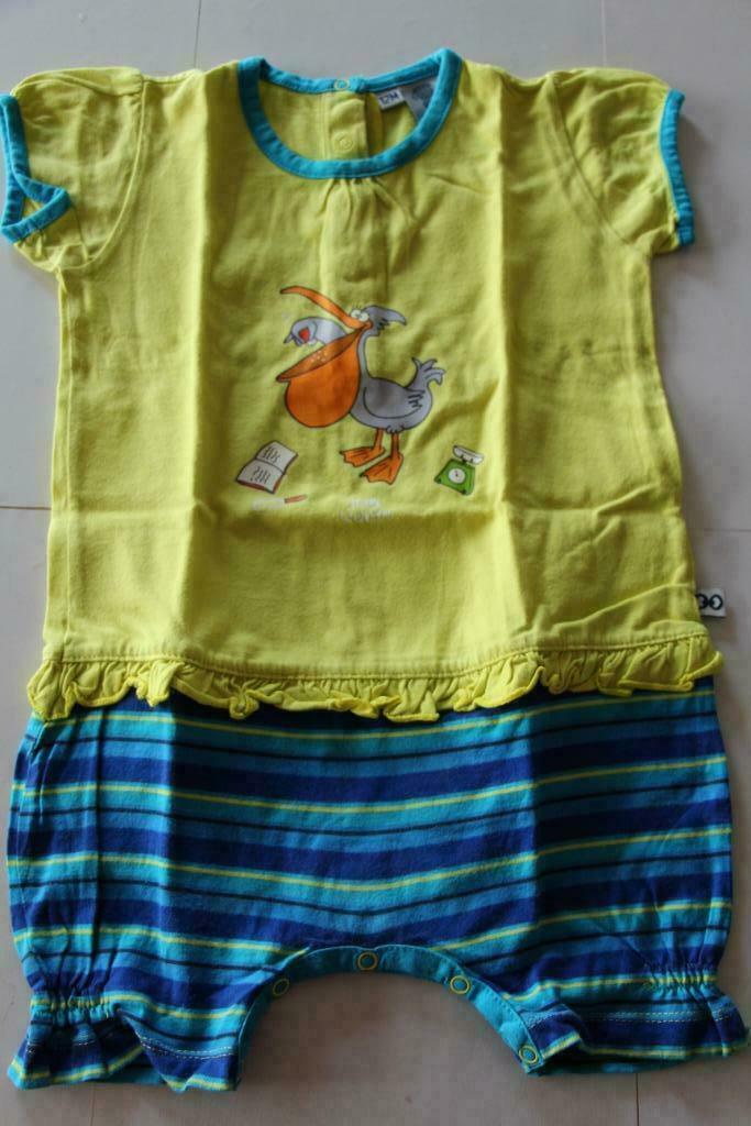 Zomerpyjama Woody - mt 80, Kinderen en Baby's, Nacht- of Onderkleding, Meisje, Ophalen of Verzenden, Zo goed als nieuw