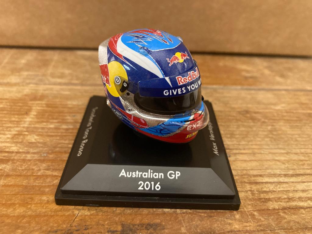 Max Verstappen 1:8 Helm Australian GP 2016 Red Bull RB12, Enlèvement ou Envoi, Neuf, ForTwo