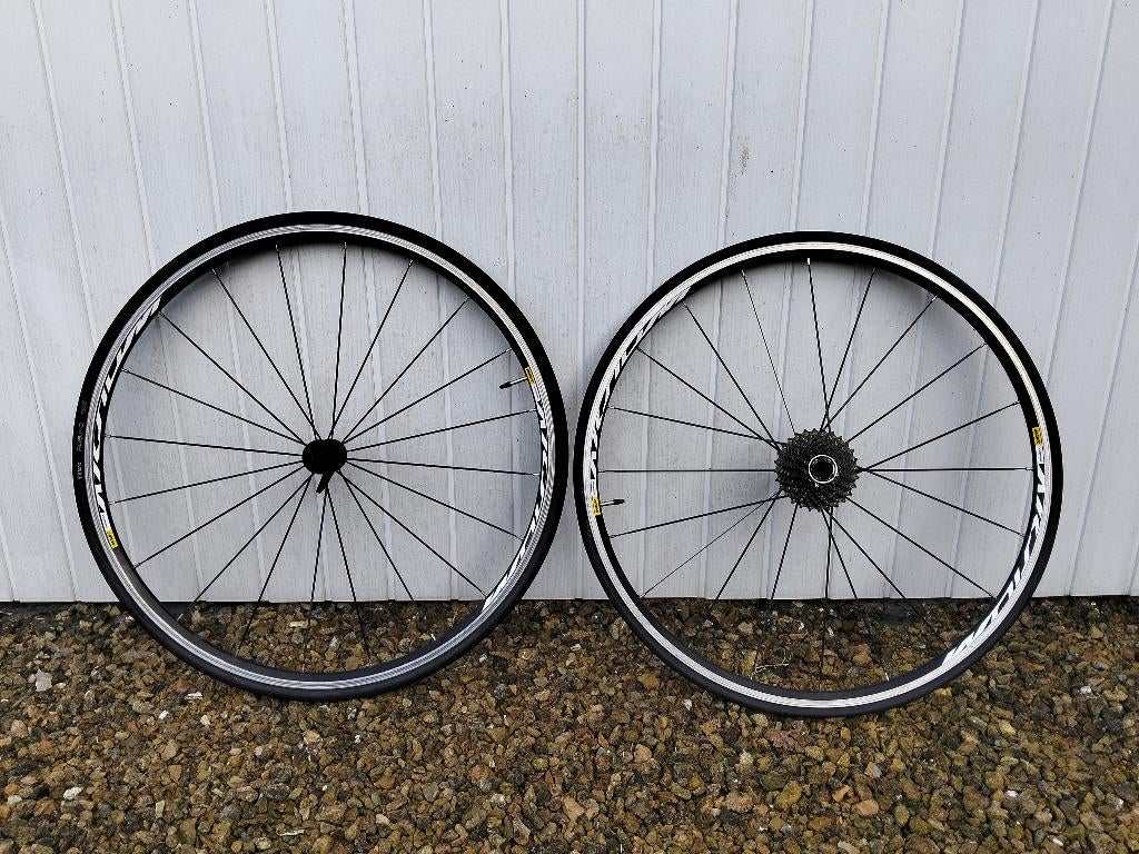 Mavic aksium, Gebruikt, 10 tot 15 versnellingen, Aluminium, Ophalen