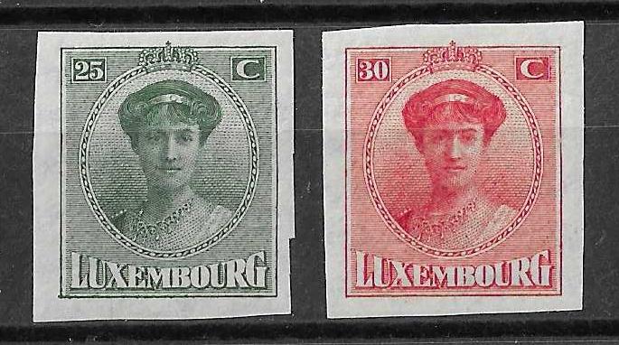 Timbres du Luxembourg - non timbrés, Envoi