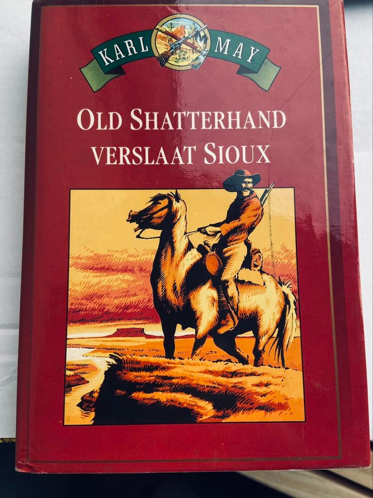 karl may boek old shatterhand, Boeken, Ophalen of Verzenden, Zo goed als nieuw