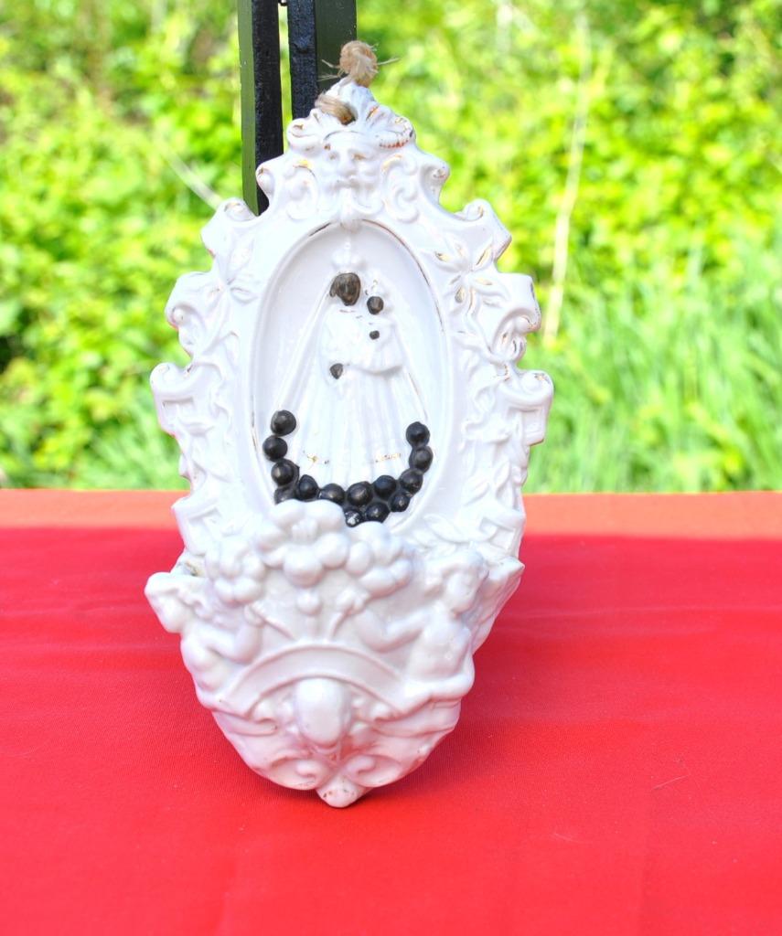 benitier en porcelaine notre dame de hall ?, Ophalen of Verzenden