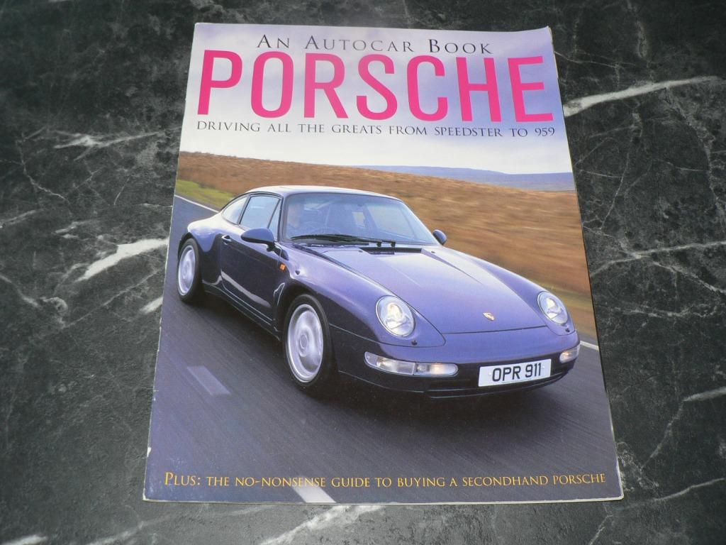 porsche an autocar book magazine  tijdschrift, Enlèvement, Utilisé, Porsche