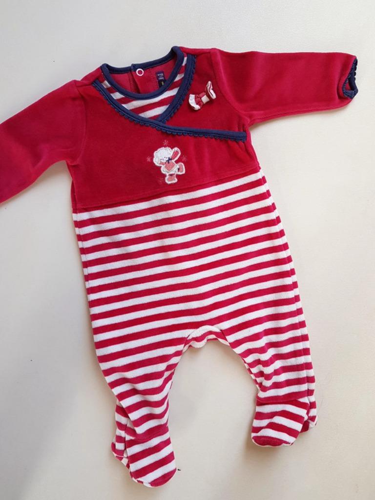 SERGENT MAJOR - Très joli pyjama rouge - T.3 mois/60 cm, Enfants & Bébés, Garçon ou Fille, Enlèvement ou Envoi, Vêtements de nuit ou Sous-vêtements
