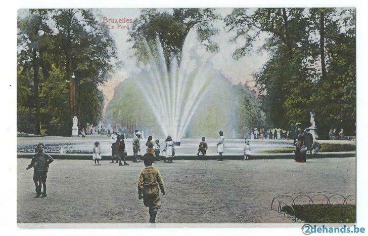 Brussel Bruxelles le parc, Ophalen of Verzenden