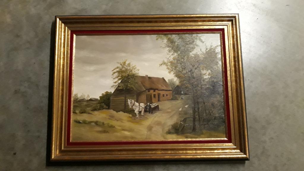 Schilderij, Antiek en Kunst, Kunst | Schilderijen | Klassiek, Ophalen