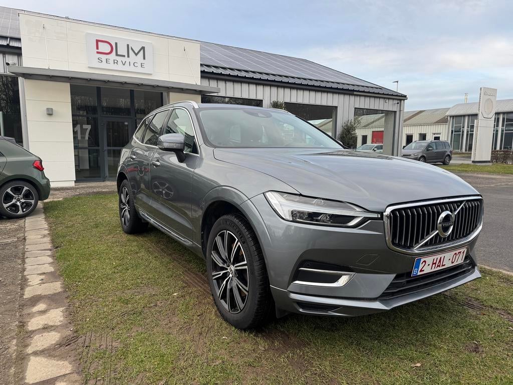 Volvo Xc60 Inscription 2.0d 190Cv 04/2019 1ère main carnet, Autos, Volvo, Cuir, Argent ou Gris, Achat, Euro 6