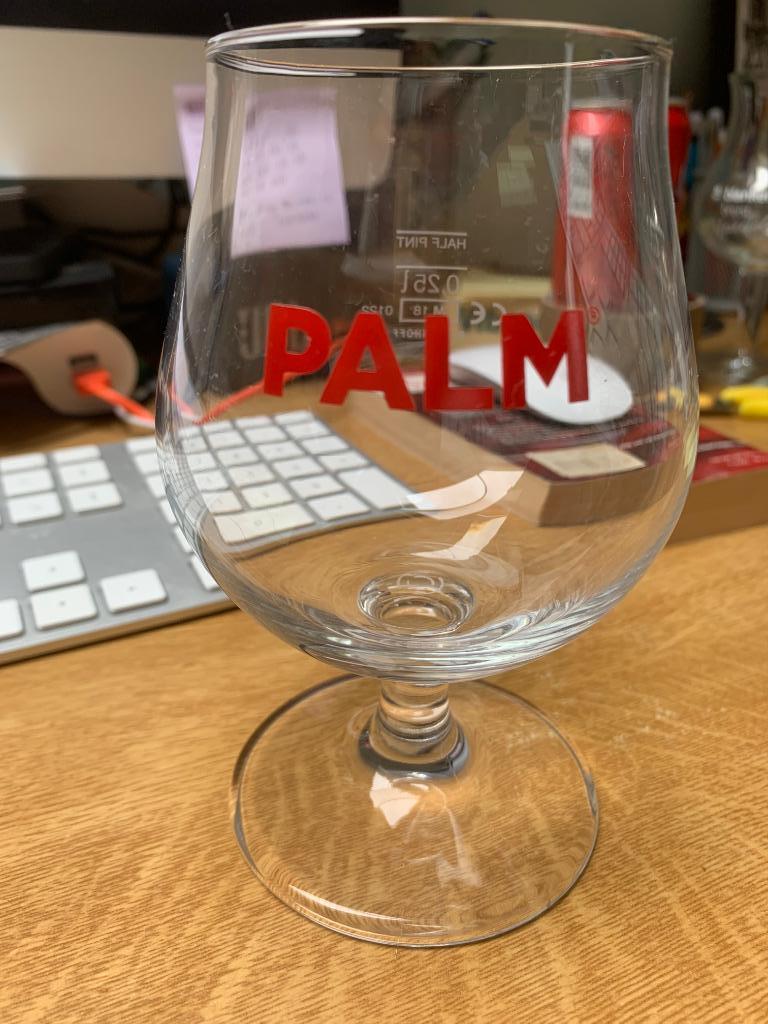 Bierglas : Palm, Collections, Marques de bière, Enlèvement ou Envoi, Neuf, Verre ou Verres, Palm