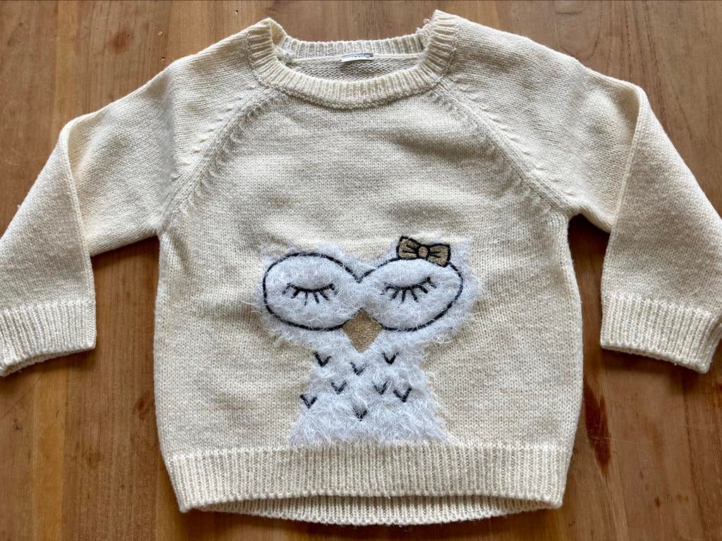 Pull d'hiver taille 98, Enlèvement ou Envoi, Comme neuf, Fille, Pull ou Veste