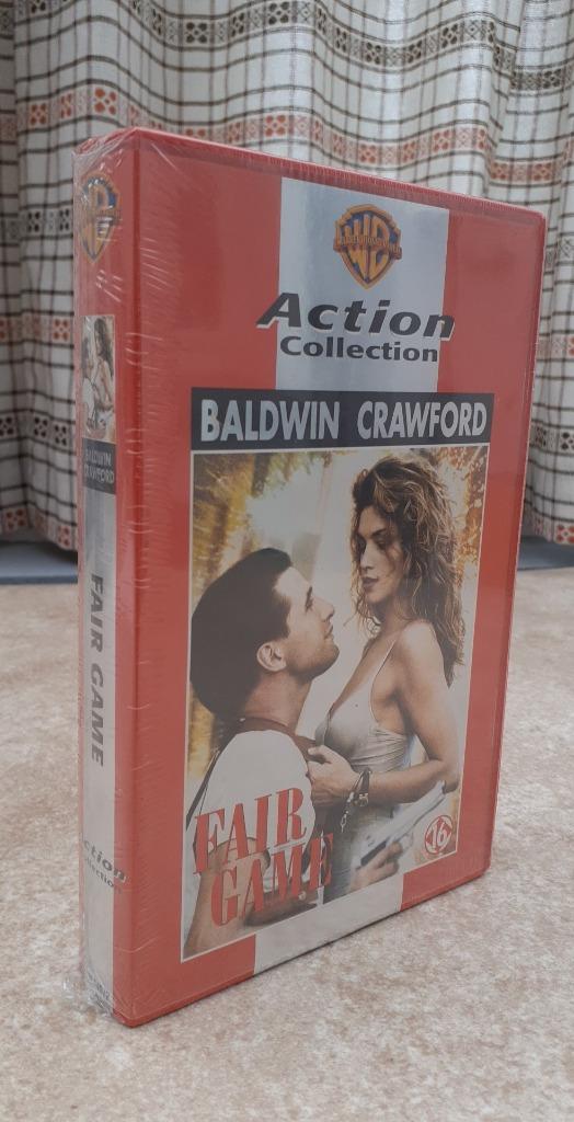 vhs: fair game, Cd's en Dvd's, VHS | Film, Ophalen of Verzenden, Nieuw in verpakking, Thrillers en Misdaad