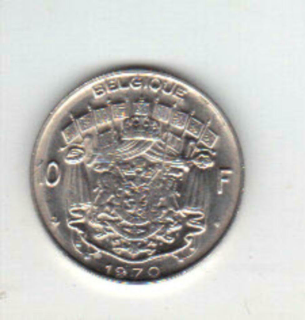 BELGISCH MUNTSTUK  10 FR 1970, Verzenden, Losse munt