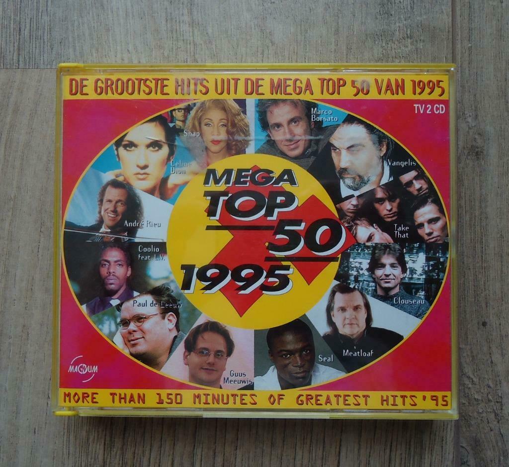Originele 2-CD De Grootste Hits Uit De Mega Top 50 Van 1995., Ophalen of Verzenden, Pop, Boxset