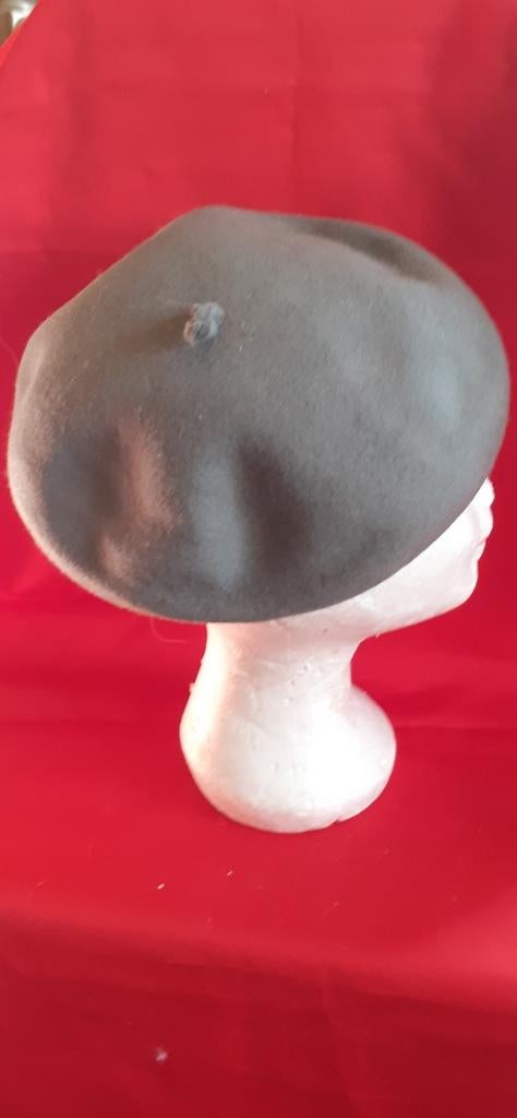 Beret feutrine grise taille 56, Enlèvement ou Envoi, Porté, Chapeau