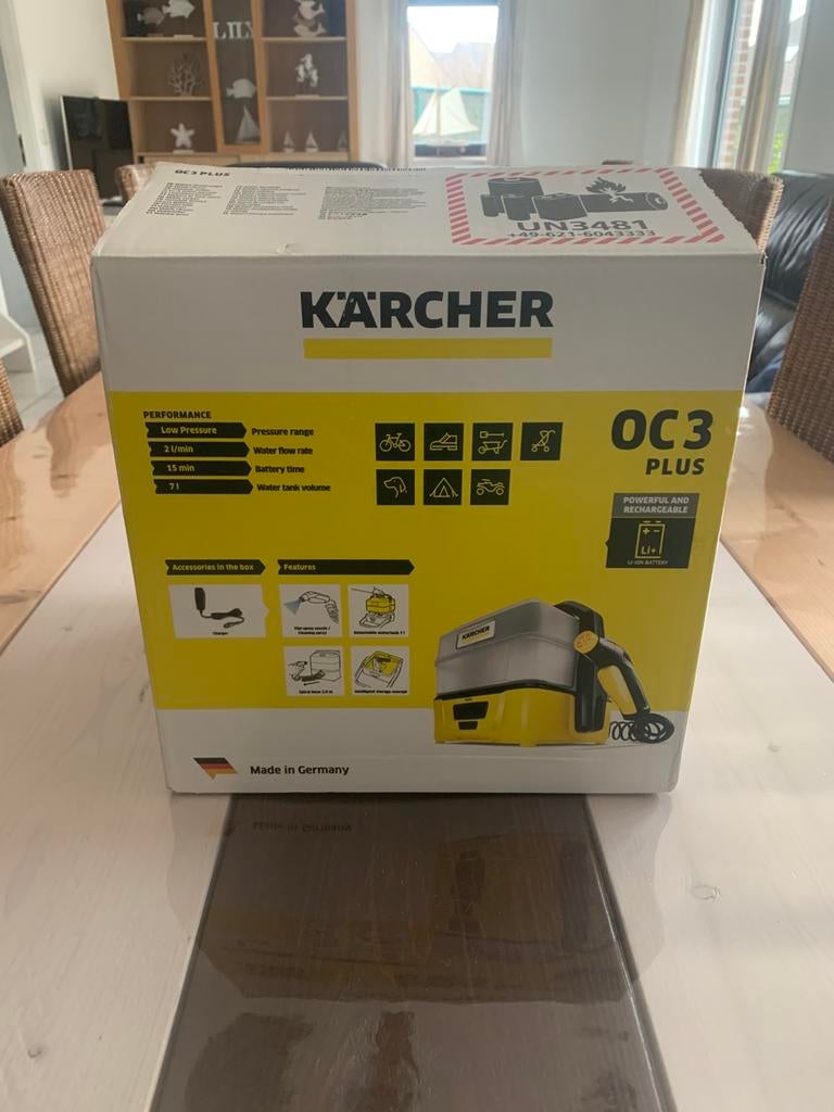 Karcher, Ophalen of Verzenden, Nieuw, Accu, Met regelbare waterdruk